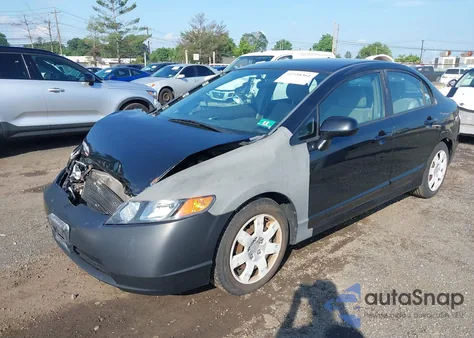2008 Honda Civic Lx z USA, uszkodzony, nr VIN 2HGFA16538H321619